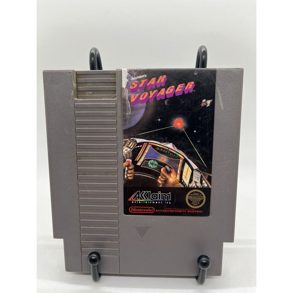 Star Voyager (5 Screw Variant) - Authentic Nintendo NES Game - Tested & Works